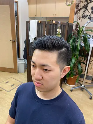 ショート メンズ 浅見 天翔のヘアスタイル