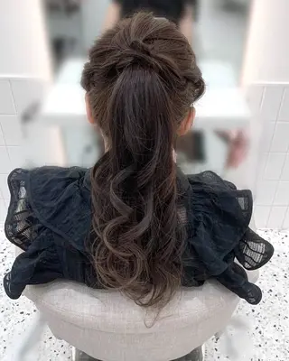 ヘアアレンジ 松村 知佳のヘアスタイル