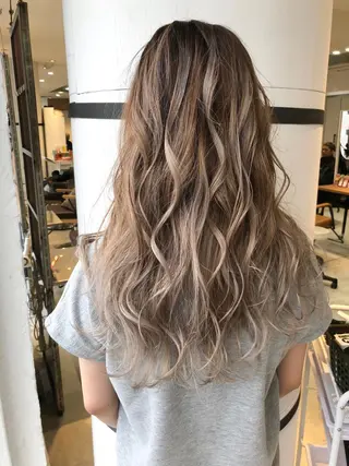 ロング カラー welring hair salonのヘアスタイル