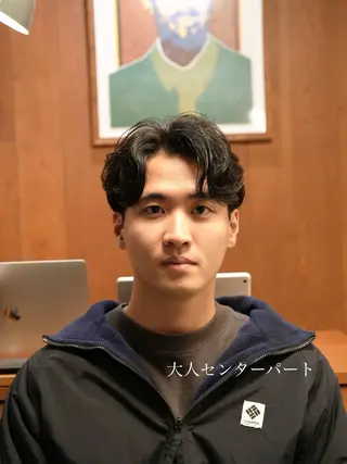 メンズ メンズパーマ いしだ りょうのヘアスタイル