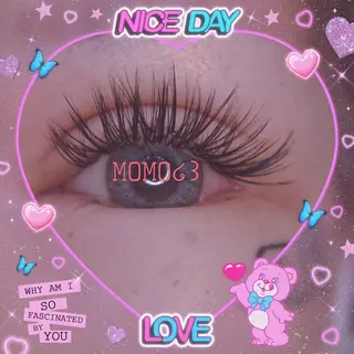 マツエク・マツパ モテデザインのプロ モモ🍑のマツエク・マツパデザイン