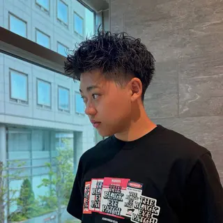 パーマ メンズ Yamada Ami🪐のヘアスタイル