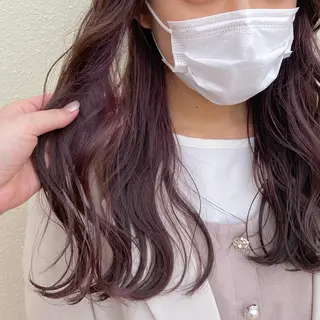 ロング カラー 🚀MOEKA ᵕ̈ ハイトーン💫のヘアスタイル