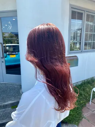 ロング 北川 飛瑶のヘアスタイル