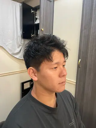 ショート 💈メンズカット 💈大岩暉弥のヘアスタイル