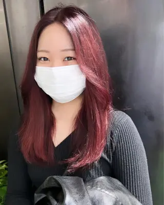 ミディアム カラー カラー系/カット特化 🟠オオタキマサシのヘアスタイル