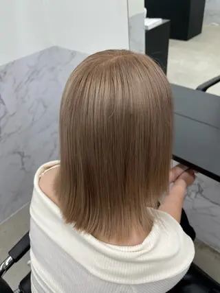 カラー 名古屋栄/ 複雑履歴   リカのヘアスタイル