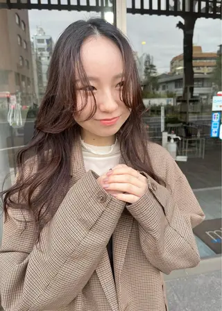 ロング カラー ヘアアレンジ 村田梨乃/ minim hairのヘアスタイル
