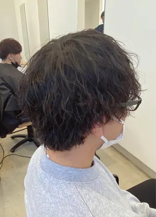 ショート パーマ 個人/ゆっくりできる ヘアサロン/yukiのヘアスタイル