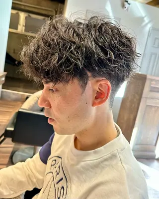 ショート パーマ メンズ 🔥メンズ達人_ 佐藤英彦🔥のヘアスタイル