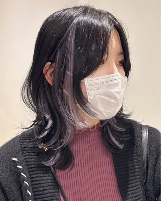 セミロング Amelie yunのヘアスタイル