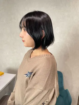 ショート カラー ナチュラル透明感🌱 小山美樹子のヘアスタイル