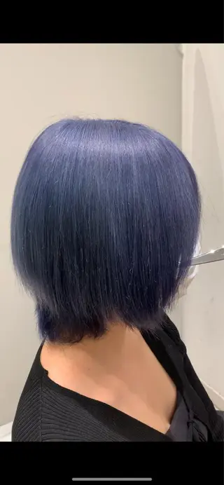 ショート カラー れい🫧 ハイトーン特化のヘアスタイル