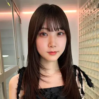 セミロング 表参道レイヤー Kinoのヘアスタイル