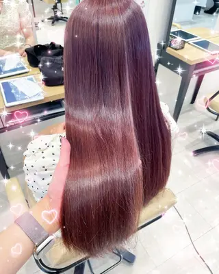 セミロング カラー 新宿駅近♡個室 ♡関口三都季🌜のヘアスタイル