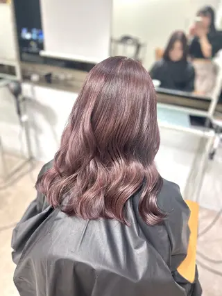 ミディアム カラー 🫧新宿美容師 ヒナコ🫧のヘアスタイル