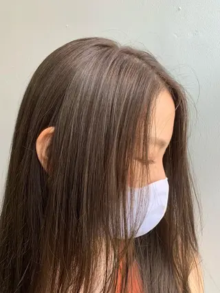 ロング カラー 怪我のため6月末 復帰予定田中瑞希🍃のヘアスタイル