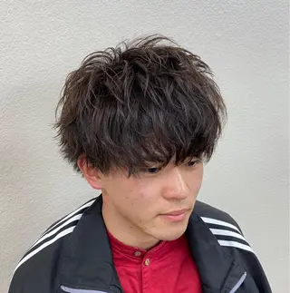 メンズ メンズヘア特化 パーマ 縮毛矯正🔷のヘアスタイル