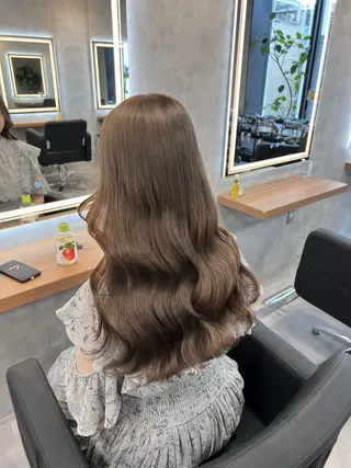 ロング カラー 💖札幌カラー 指名No.1💖玲奈のヘアスタイル