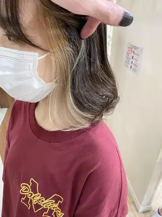 カラー SALOWIN栄 高須大貴のヘアスタイル