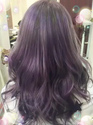 セミロング カラー ai 浅草橋のヘアスタイル