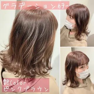 ミディアム カラー 艶color💐 MASAYOのヘアスタイル