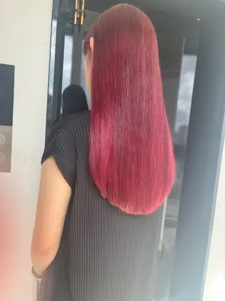 カラー ヘアカラー&縮毛矯正 STAR☆RIVERのヘアスタイル