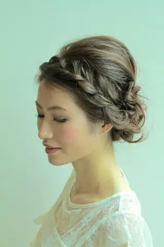 ヘアアレンジ 田辺 侑未のヘアスタイル