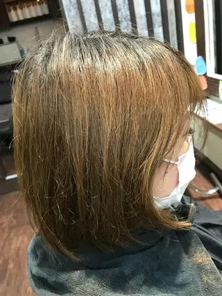 ミディアム 木村 瞬のヘアスタイル