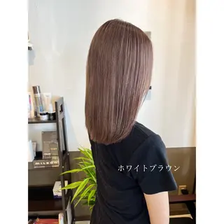 ミディアム カラー 坂井田 浩樹のヘアスタイル