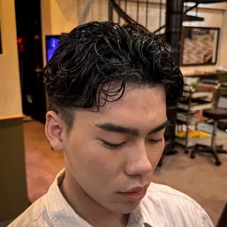 ショート パーマ メンズ 立川メンズカット/ メンズパーマ💈三上のヘアスタイル