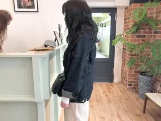 セミロング 梅田 千亜希のヘアスタイル