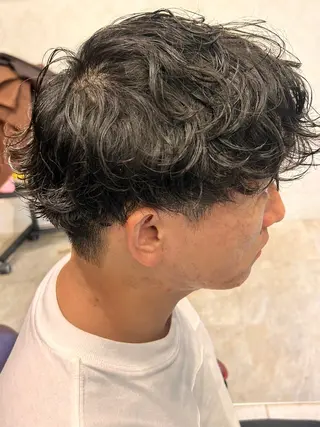 ショート パーマ メンズ ri kuのヘアスタイル