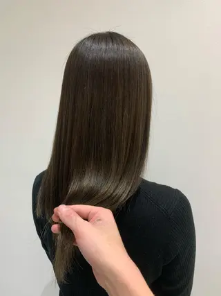 セミロング カラー Roid 代表✨HIROのヘアスタイル