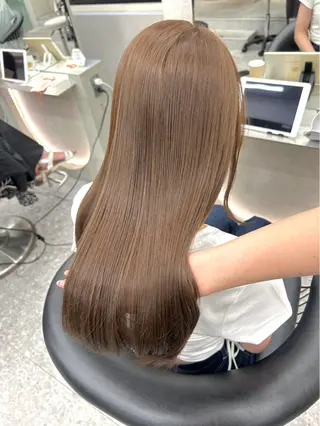 ロング MOMOHA/ 🍑レイヤーカットのヘアスタイル