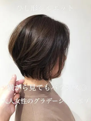 ショート 大人女性のショート ・ボブ✂︎沼尻典祥のヘアスタイル