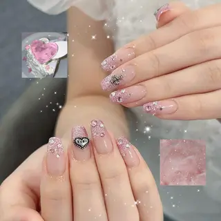 ネイル 🪄mimi🎀 Midori🪽のネイルデザイン