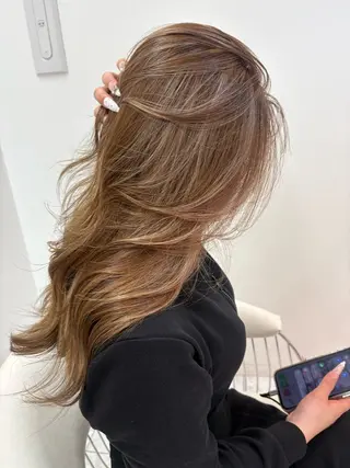 ロング カラー 北九州①の艶髪師♥️ ♣️♦️♠️翔大のヘアスタイル