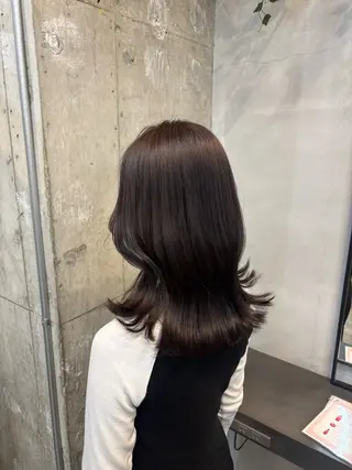 カラー さらさら縮毛矯正 得意です✨️なつみのヘアスタイル