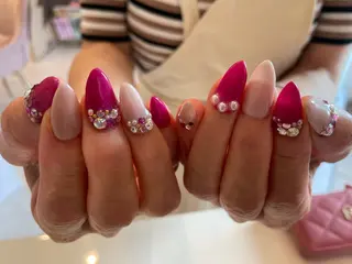 ネイル ♡ビジュール♡ NAIL &まつ毛のマツエク・マツパデザイン