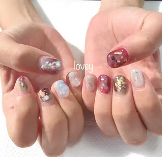 ネイル プライベートサロン loveyのネイルデザイン
