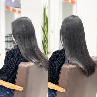 ロング 🧸縮毛矯正特化 金澤 彩香🎀のヘアスタイル