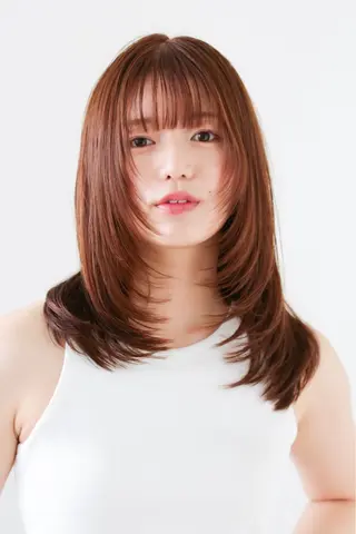 セミロング 💎髪質改善💎艶髪 💎ブリーチ💎津村のヘアスタイル