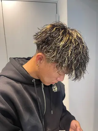 パーマ メンズ 👑メンズパーマ屋 👑/栄/馬場斗生のヘアスタイル