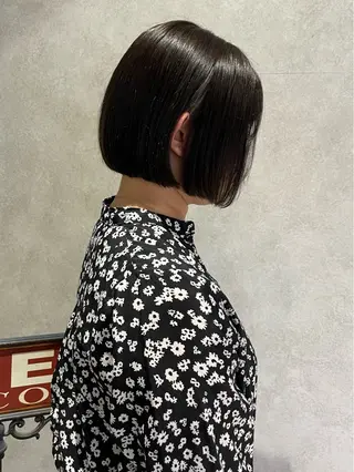 ミディアム yumemiレイヤー ‎✴︎ 透明感カラーのヘアスタイル