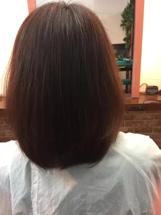 ミディアム 桧山 真のヘアスタイル