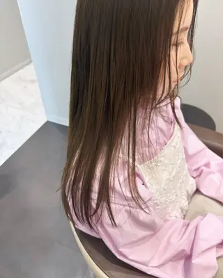 ロング カラー Mina Akiyamaのヘアスタイル