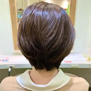 ショート カラー パーマ ショート×カラー 🦊堀米早紀【荻窪】のマツエク・マツパデザイン