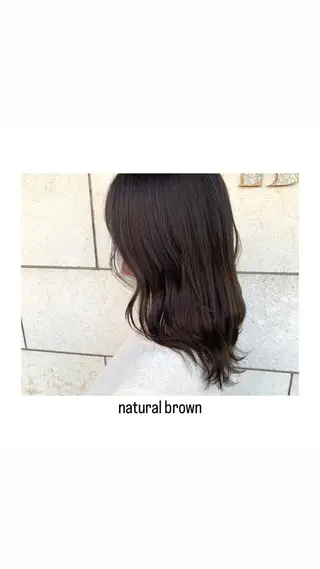 ミディアム カラー パーマ ヘアアレンジ メンズ キッズ ネイル マツエク・マツパ アイブロウ hiro【沿線で叶う 似合わせhair】のヘアスタイル