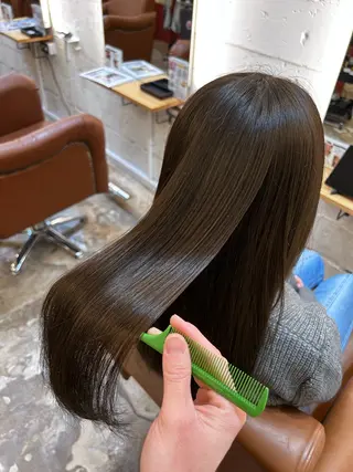 ロング カラー Ryo☘縮毛矯正/ メンズ/ブリーチ/のヘアスタイル